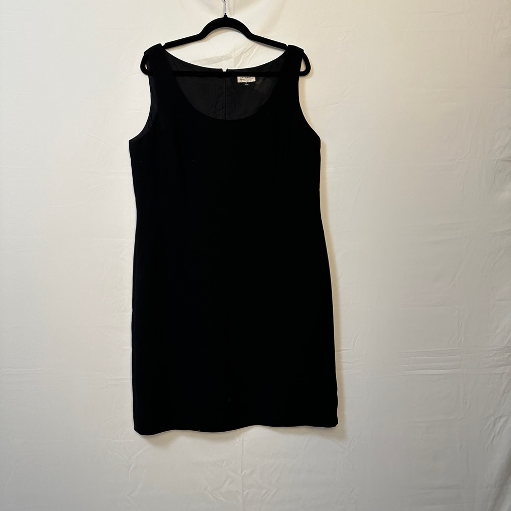Tahari ASL Black Mini Dress